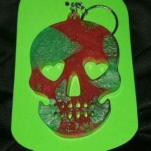 Skull keychain